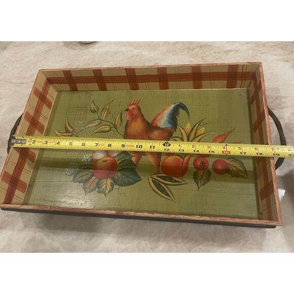 Decorative Rooster tray by Tracy Porter - Picture 11 of 12